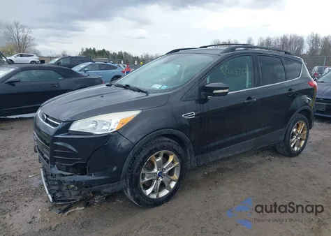 2013 Ford Escape Sel z USA, uszkodzony, nr VIN 1FMCU9HX9DUA69853